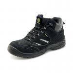 Beeswift Click Lace Up S1 Safety Trainer Boots 1Pr Black 9 CDDTBBL09 BSW01524