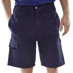 Beeswift Cargo Pocket Shorts Navy Blue 30 CLCPSN30 BSW01719