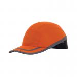Beeswift B-Brand High Visibility Safety Baseball Cap with Retro Reflective Tape Orange BBSBCOR BSW01754