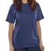 Beeswift Click Heavyweight Cotton T-shirt Navy Blue L CLCTSHWNL BSW01773