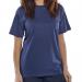 Beeswift Click Heavyweight Cotton T-shirt Navy Blue M CLCTSHWNM BSW01774