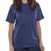 Beeswift Click Heavyweight Cotton T-shirt Navy Blue XL CLCTSHWNXL BSW01775