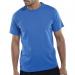 Beeswift Click Heavyweight 100% Cotton T-shirt Royal Blue M BSW01789