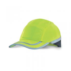 Beeswift B-Brand High Visibility Safety Baseball Cap with Retro Reflective Tape Saturn Yellow BBSBCY BSW01803