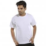 Beeswift Click Heavyweight 100% Cotton T-shirt White L BSW01813