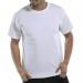 Beeswift Click Heavyweight 100% Cotton T-shirt White XL BSW01815