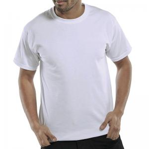 Beeswift Click Heavyweight Cotton T-shirt White XL CLCTSHWWXL BSW01815