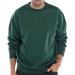 Beeswift Click Polycotton Sweatshirt Bottle Green 2XL CLPCSBG2XL BSW01868