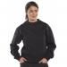 Beeswift Click Polycotton Sweatshirt Black L BSW01870