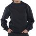 Beeswift Click Polycotton Sweatshirt Black L CLPCSBLL BSW01870