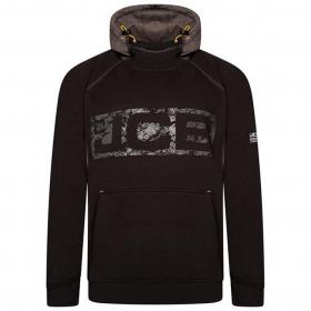 JCB Horton Hoodie BlackGrey 2XL BSW01978