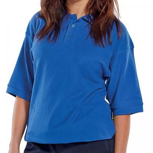 Beeswift Click Short Sleeve Polo Shirt Royal Blue M CLPKSRM BSW02015