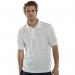 Beeswift Click Short Sleeve Polo Shirt White L BSW02050