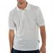 Beeswift Click Short Sleeve Polo Shirt White M BSW02051