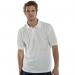 Beeswift Click Short Sleeve Polo Shirt White S CLPKSWS BSW02052