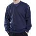 Beeswift Click V-Neck Sweatshirt Navy Blue M BSW02075