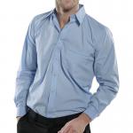 Beeswift Classic Long Sleeve Shirt Sky Blue 16 BSW02099