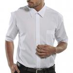 Beeswift Classic Short Sleeve Shirt White 15 BSW02167