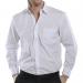 Beeswift Classic Long Sleeve Shirt White 15 BSW02176