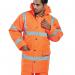Beeswift Constructor High Visibility Jacket Orange L CTJENGORL BSW02184