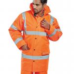 Beeswift Constructor High Visibility Jacket Orange S CTJENGORS BSW02188