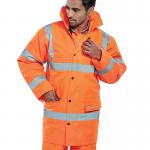 Beeswift Constructor High Visibility Jacket Orange XL CTJENGORXL BSW02189