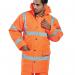 Beeswift Constructor High Visibility Jacket Orange 3XL CTJENGOR3XL BSW02194