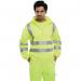 Beeswift Quarter Zipped Hi Vis Sweatshirt SYellow L BSZSSENSYL BSW02212