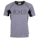JCB Trade T-Shirt GreyBlack M D+IC-M BSW02696