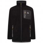 JCB Trade Fleece Full Zip Black S BSW03381