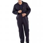 Beeswift Super Click Heavyweight Boilersuit Navy Blue 38 PCBSHWN38 BSW04167