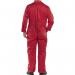 Beeswift Super Click Heavyweight Boilersuit Red 34 BSW04200