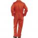 Beeswift Click Polycotton Boilersuit Orange 34 Inch BSW04235