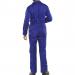 Beeswift Click Polycotton Boilersuit Royal Blue 32 Inch BSW04246