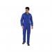 Beeswift Click Polycotton Boilersuit Royal Blue 44 Inch BSW04252