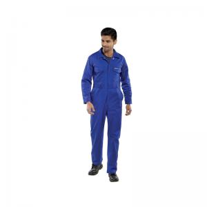 Beeswift Click Polycotton Boilersuit Royal Blue 48 Inch PCBSR48
