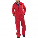 Beeswift Click Boilersuit Red 38 BSW04261