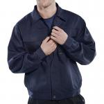 Beeswift Heavyweight Drivers Jacket Navy Blue 46 PCJ9N46 BSW04369