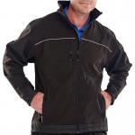 Beeswift Soft Shell Jacket Black Large BSW04438