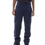 Beeswift Heavyweight Drivers Trousers Navy Blue 26 BSW04471