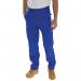 Beeswift Super Click Drivers Trousers Royal Blue 40 BSW04579