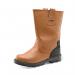 Beeswift Premium Rigger Fur Lined Steel Toe Cap Safety Boots 1Pr Tan 6 CF806 BSW04600