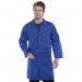 Beeswift Polycotton Warehouse Coat Royal Blue 48 BSW04690