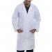 Beeswift Polycotton Warehouse Coat White 34 BSW04703