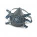 Beeswift B-Brand Twin Filter Half Mask Grey Medium BB3000M BSW04781