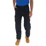 Beeswift Super Click Drivers Trousers Black 30 BSW04926