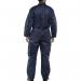 Beeswift Click Quilted Boilersuit Navy Blue 36 BSW05018