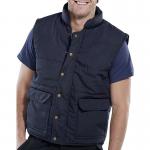 Beeswift Quebec Bodywarmer Navy Blue 4XL BSW05061