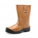 Beeswift Click Lined Steel Toe Scuff Cap Leather Upper Rigger Boots 1Pr Tan 10 RBLSSC10 BSW05109