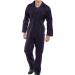 Beeswift Click Polycotton Regular Boilersuit Navy Blue 36 BSW05153